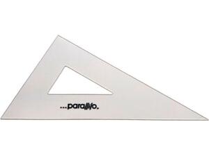 Γεωμετρικό σχήμα τρίγωνο Parallilo 60o 25cm με πατούρα